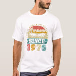Vintage Awesome Since 1976 Limited Edition 47th Bi T-Shirt<br><div class="desc">Vintage Awesome Since 1976 Limited Edition 47th Birthday</div>