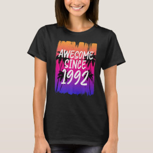 Vintage Awesome Since 1992 Retro Limited Edition T-Shirt