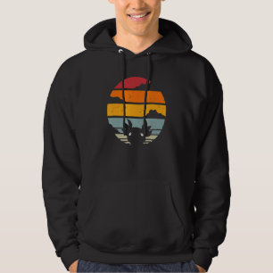 Vintage Axolotl Mexican Salamander Axolotl Animal Hoodie