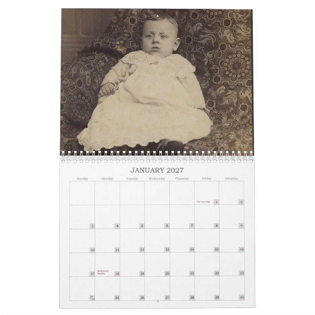 Vintage Babies #1 Calendar (Jan 2027)