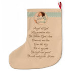 Vintage Baby Angel Wings sleeping in cloud