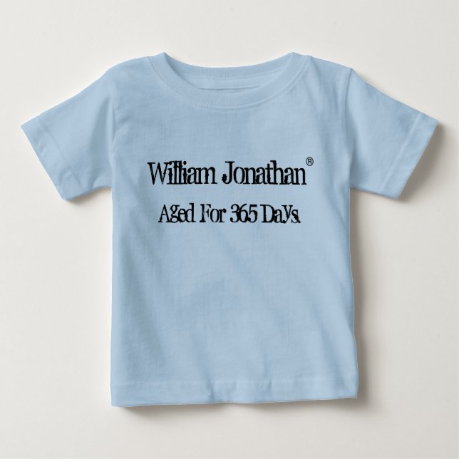 Vintage Baby Birthday Baby T-Shirt (Front)