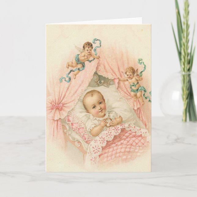 Vintage Baby Card (Front)