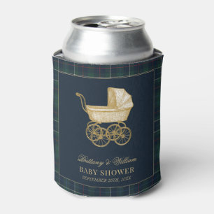 Vintage Baby Carriage Classic Baby Shower Can Cooler