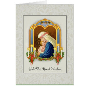 Vintage Baby Jesus Christmas Candles