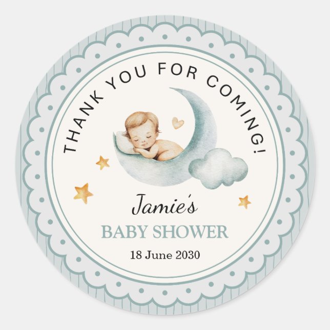 Vintage Baby Sticker | bundle of joy (Front)