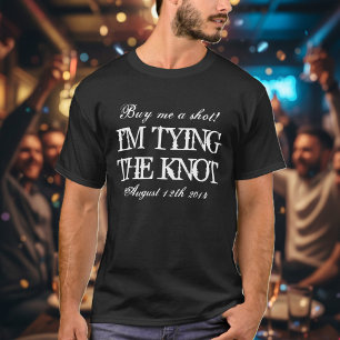 Vintage bachelor party t shirt for groom to be