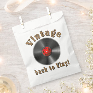 Vintage - Back to Vinyl, the record is back Favour Bag