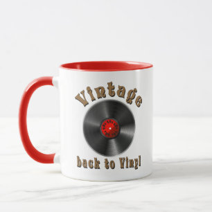 Vintage - Back to Vinyl, the record is back Mug