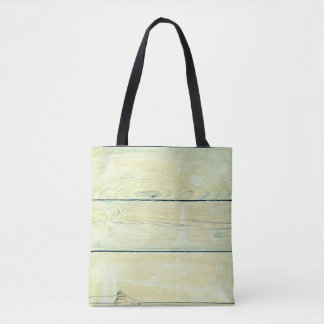 Vintage background from a wooden shabby plank. Ton Tote Bag