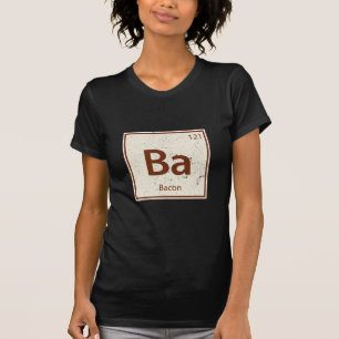 Vintage BACON Periodic Table T-Shirt