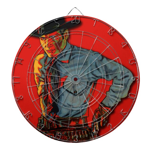 Vintage Bad Boy Dartboard (Front)