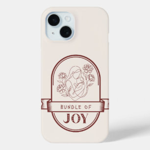 Vintage Badge Cute Phone Case bundle of joy