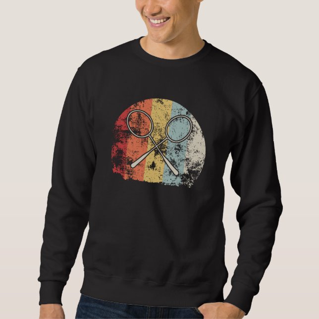 Vintage Badminton Sweatshirt (Front)