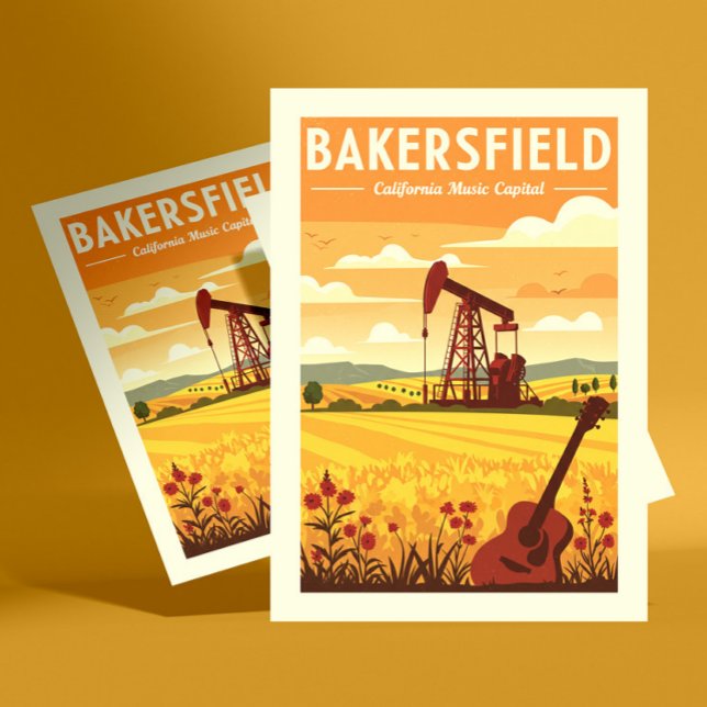 Vintage Bakersfield California Postcard (Creator Uploaded)