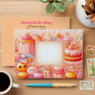 Vintage Bakery Envelopes