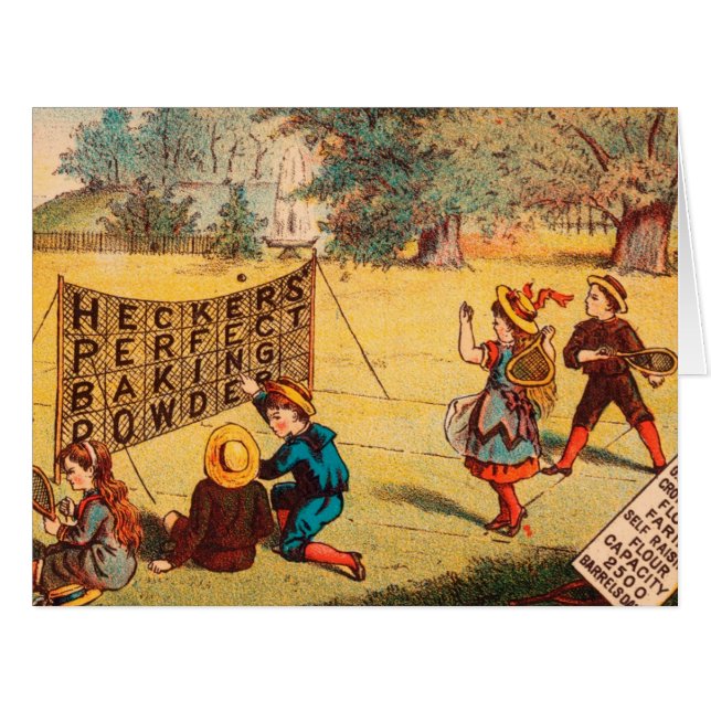 Vintage : baking advertising - (Front Horizontal)