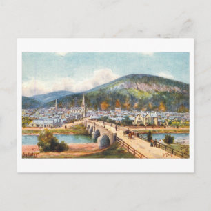 Vintage Ballater, Scotland, Postcard