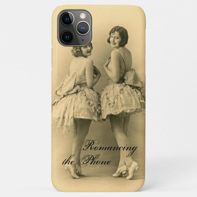 Vintage Ballerinas Barely There Case Funny (Back)