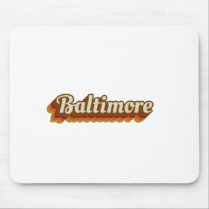Vintage Baltimore Mouse Pad
