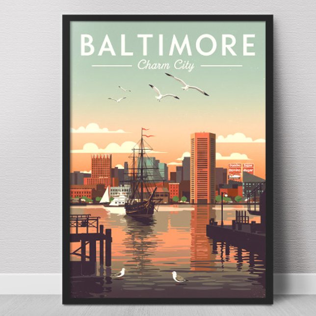 Vintage Baltimore Poster (Creator Uploaded)
