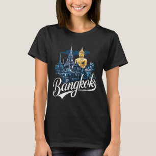Vintage Bangkok City Thailand Asia Culture Souveni T-Shirt