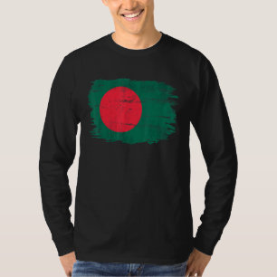 Vintage Bangladesh Flag For Bangladeshi T-Shirt