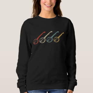 Vintage Banjo Retro For Guitar Players 1 Sweatshirt