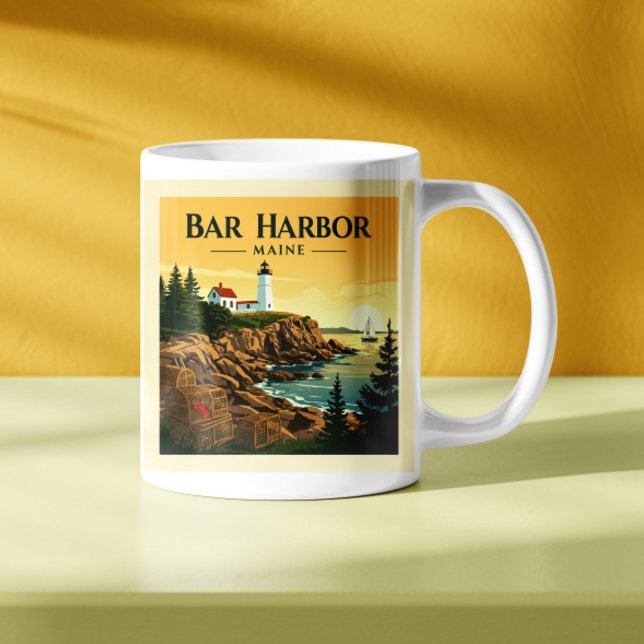 Vintage Bar Harbour Maine Coffee Mug (Creator Uploaded)
