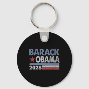 Vintage Barack Obama 2028 Obama For President Elec Key Ring