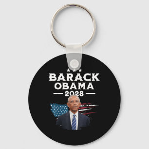 Vintage Barack Obama For President 2028 - Obama 28 Key Ring