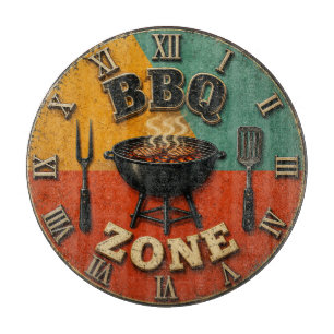 Vintage Barbecue Charcoal rill Master Gift Cutting Board