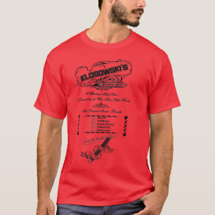Vintage Barber Shop Black Print Classic TShirt