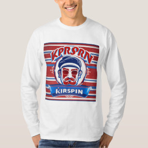 Vintage Barber Shop Inspired Krispin Logo T-Shirt