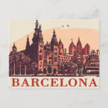 Vintage Barcelona Spain Postcard<br><div class="desc">Vintage Barcelona Spain</div>