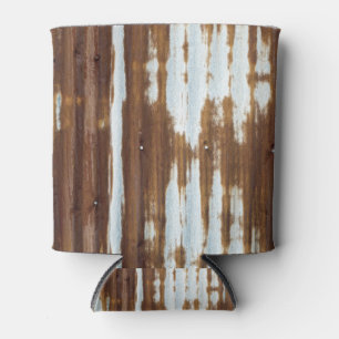 Vintage Barn Corrugated Tin Can Cooler