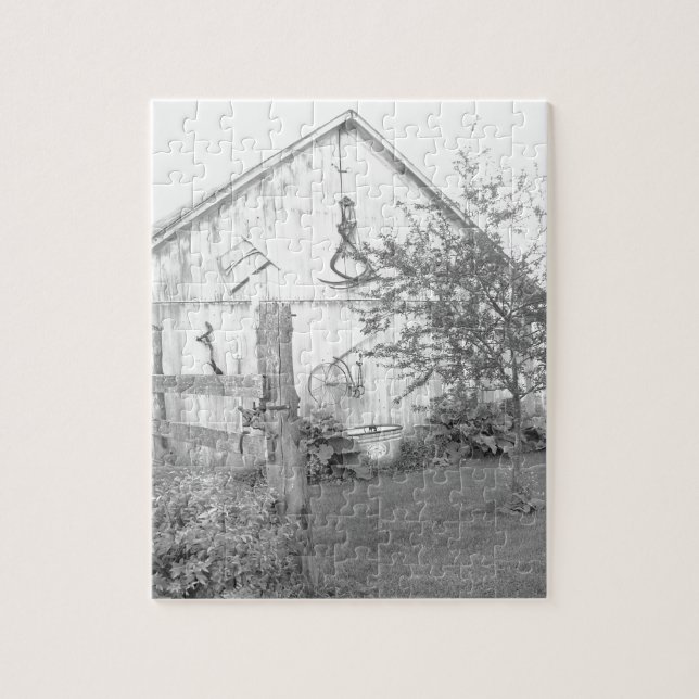 Vintage Barn Jigsaw Puzzle (Vertical)