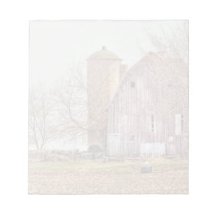 Vintage Barn & Silo Notepad