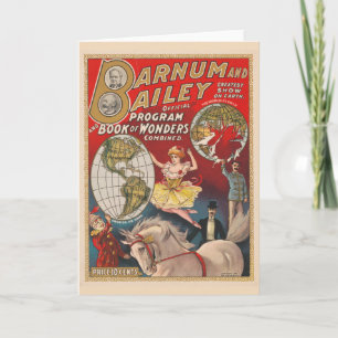 Vintage Barnum And Bailey Program Cover