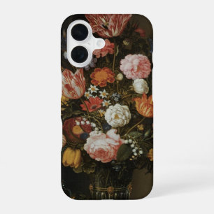 Vintage Baroque, Flower Piece by Bosschaert, Elder iPhone 16 Case