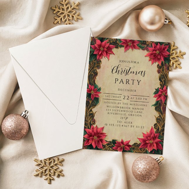 Vintage Baroque Noel Invitation (Creator Uploaded)