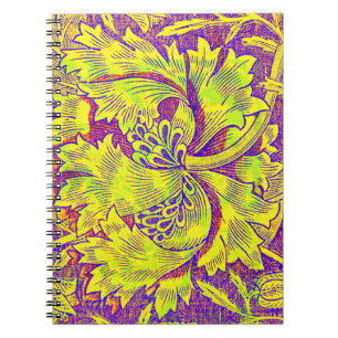 Vintage Baroque Pattern Colourful Journal