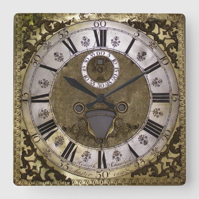 Vintage Barouque Antique Replica Clock (Front)