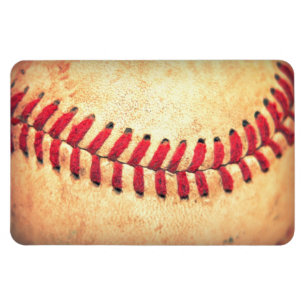 Vintage baseball ball magnet