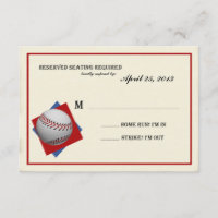 Vintage Baseball Bar Mitzvah Reply