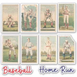Vintage Baseball Card Scrapbook