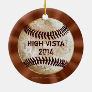 Vintage Baseball Christmas Ornament Your Order