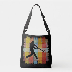 Vintage Baseball Crossbody Bag