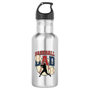 Vintage Baseball Dad Shirt Design_1 532 Ml Water Bottle