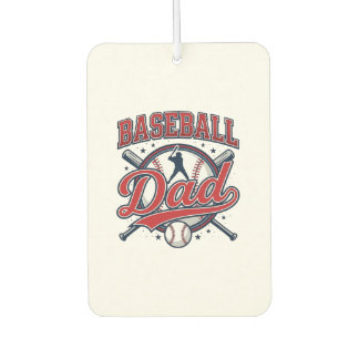 Vintage Baseball Dad Shirt Design_1 Car Air Freshener